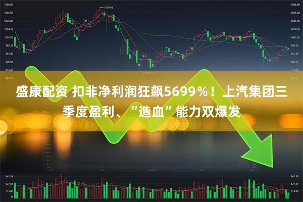 盛康配资 扣非净利润狂飙5699％！上汽集团三季度盈利、“造血”能力双爆发